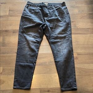 J. Crew Women's Curvy Toothpick Dark Blue/Black Jeans